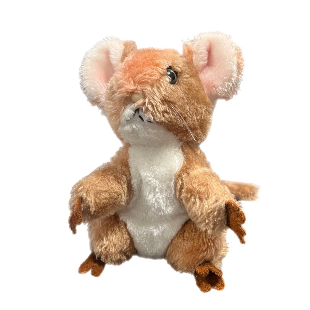 Vintage‎ 1981 Dakin Mouse Plush Tan Retro Collectible Issi by Priscilla Hillman